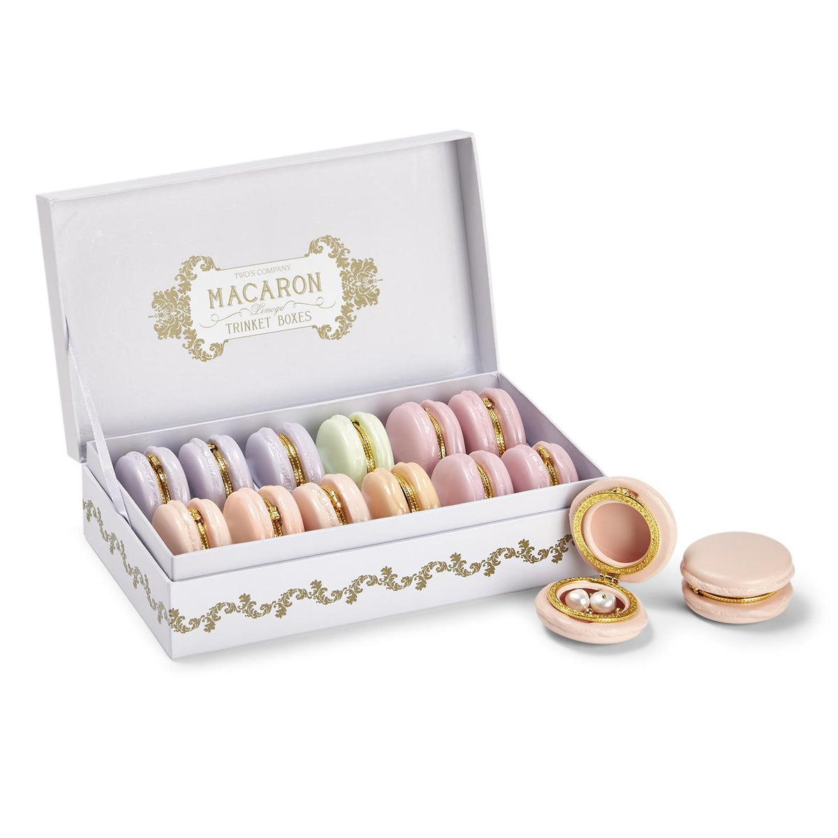 Ceramic Macaron Trinket Box | Jewelry & Keepsake Box