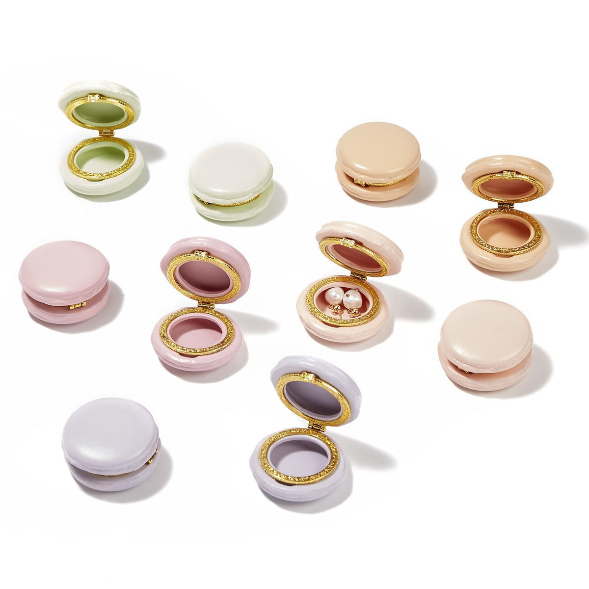 Ceramic Macaron Trinket Box | Jewelry & Keepsake Box