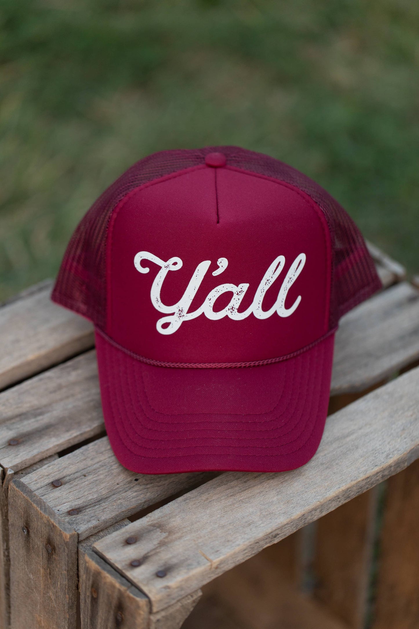 Y'all Script Trucker Hat