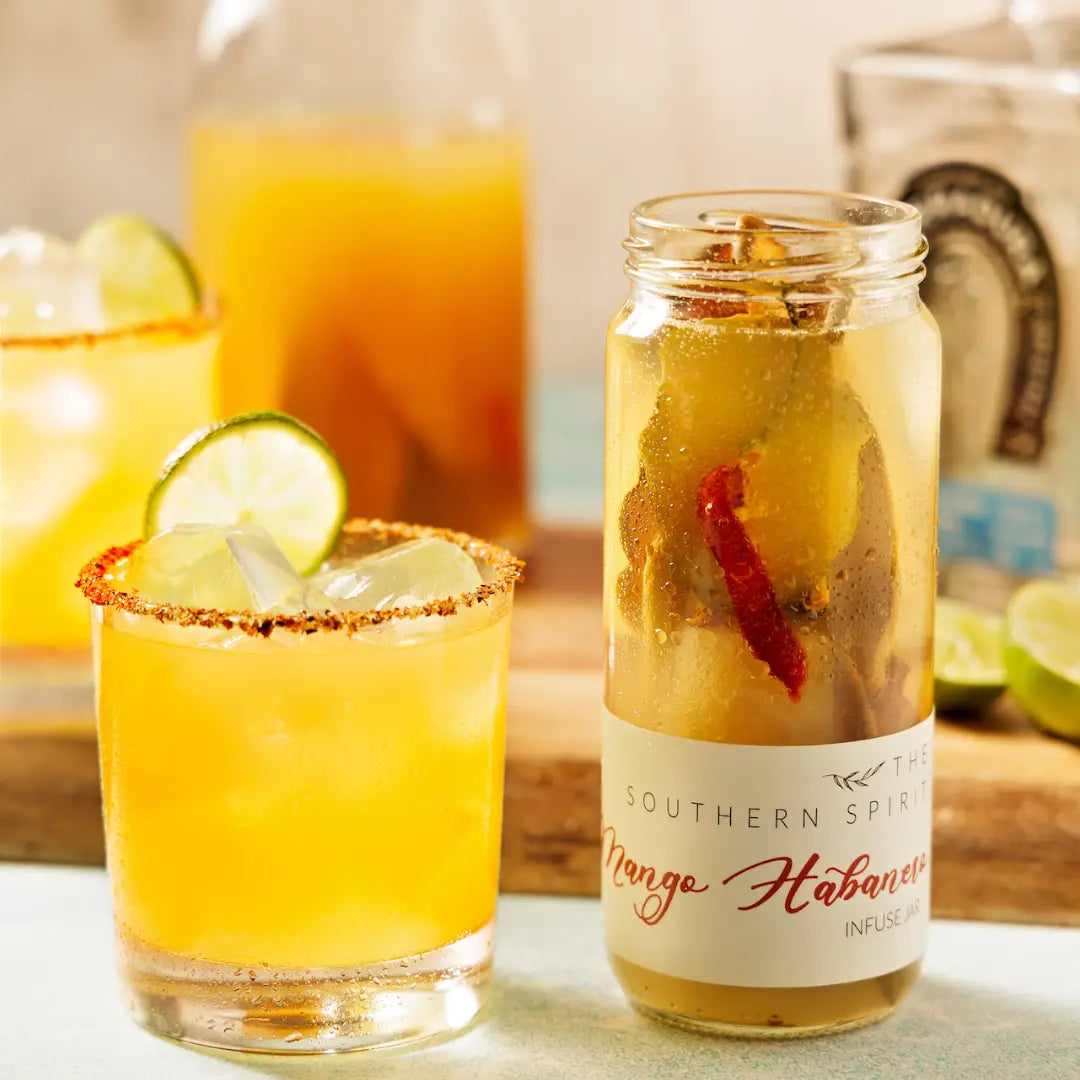 The Southern Spirit Cocktail & Mocktail Infusion Jar