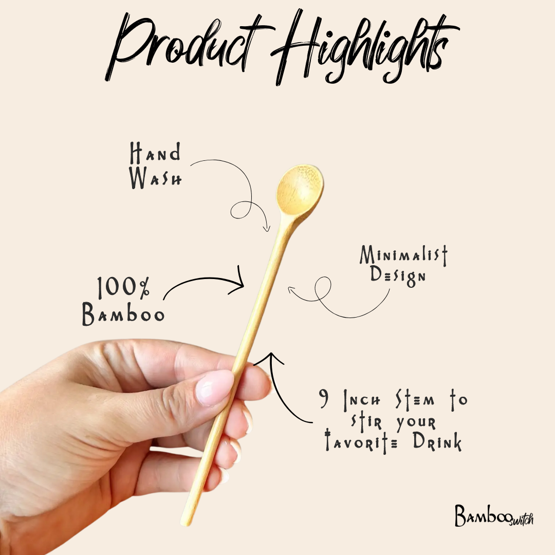Bamboo Stir Spoon