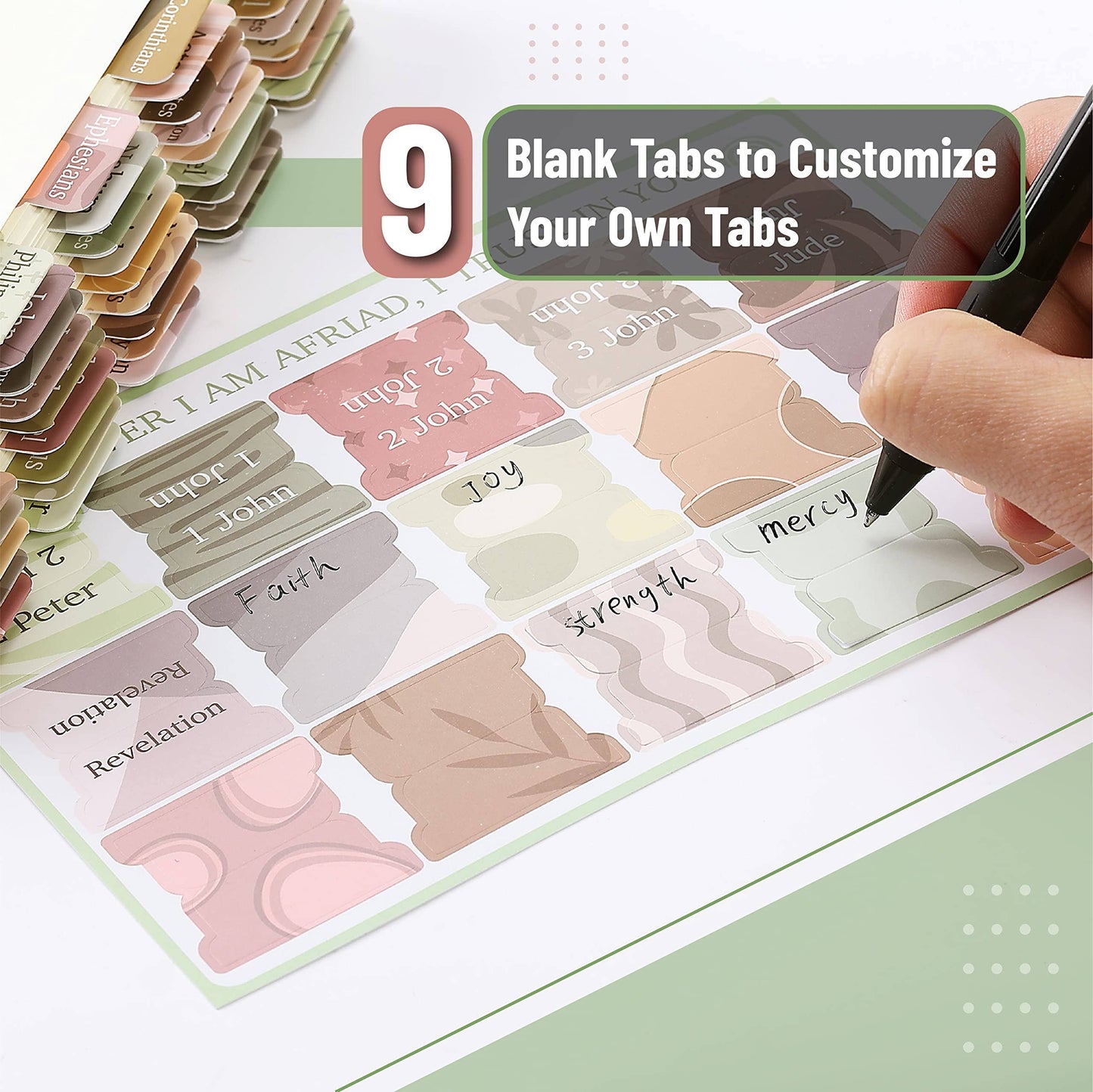 Laminated Bible Tabs