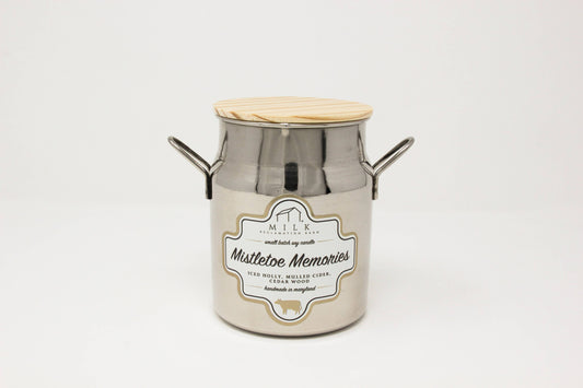 Milk Churn Mistletoe Memories