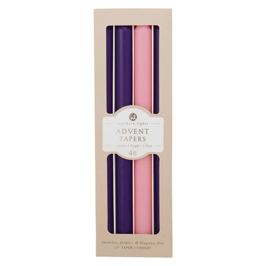 Advent 4pk 12" Tapers