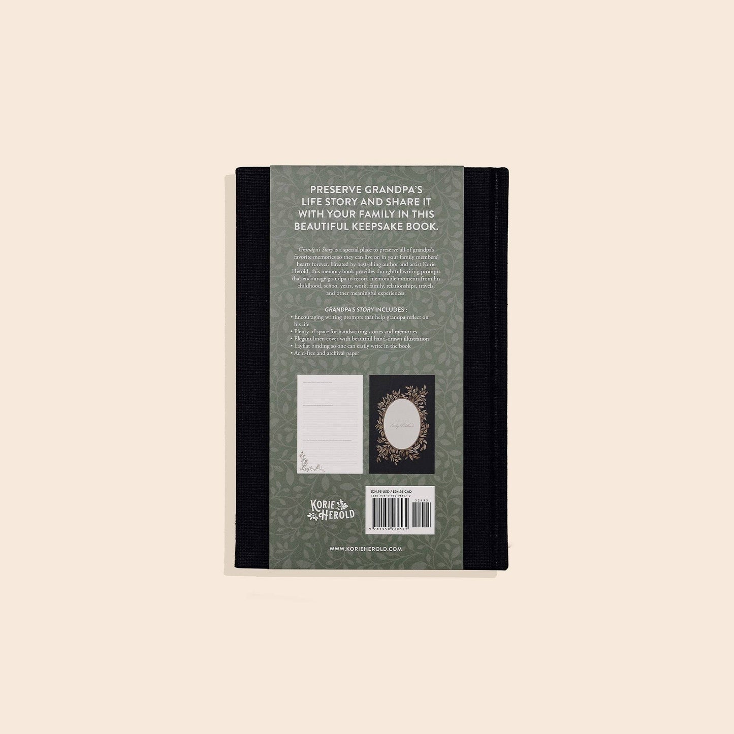 Grandpa's Story | A Legacy Memory Journal