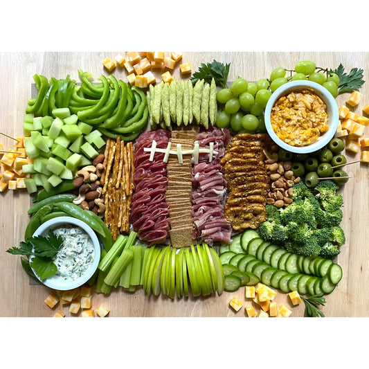 Football Charcuterie Cheat Sheet