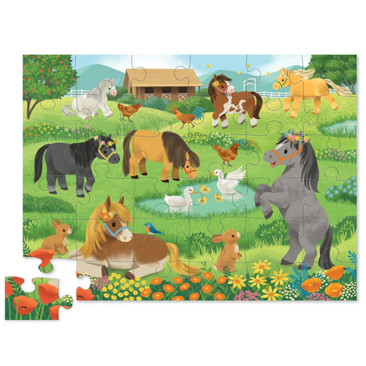 Pretty Ponies Shaped Box Puzzle