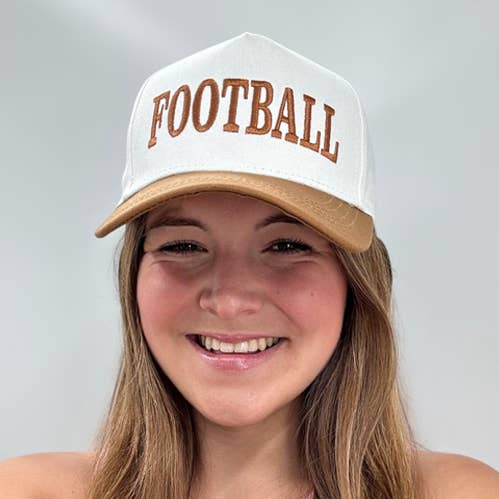 Brown FOOTBALL Cap