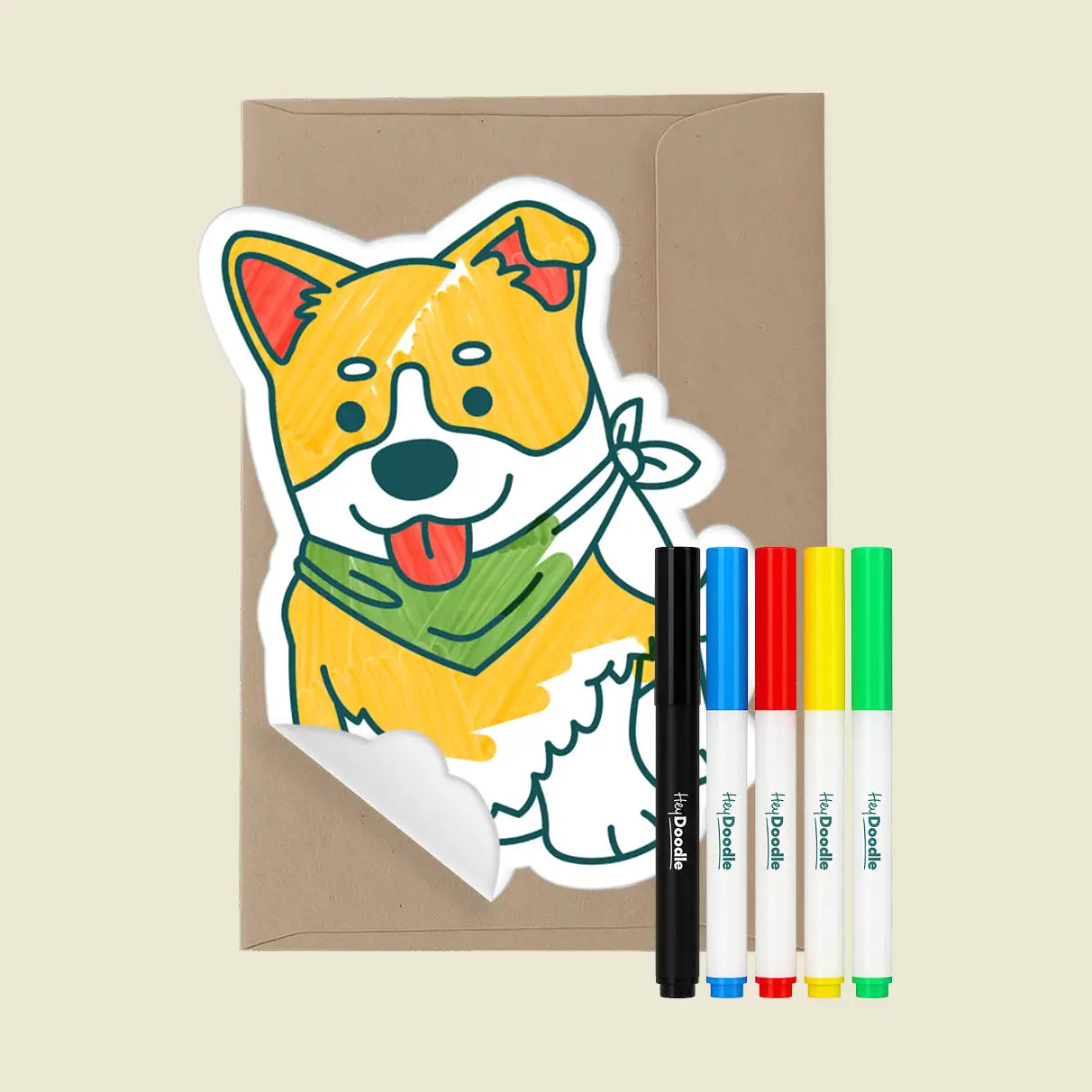 Dennis the Dog Forever Greeting Card
