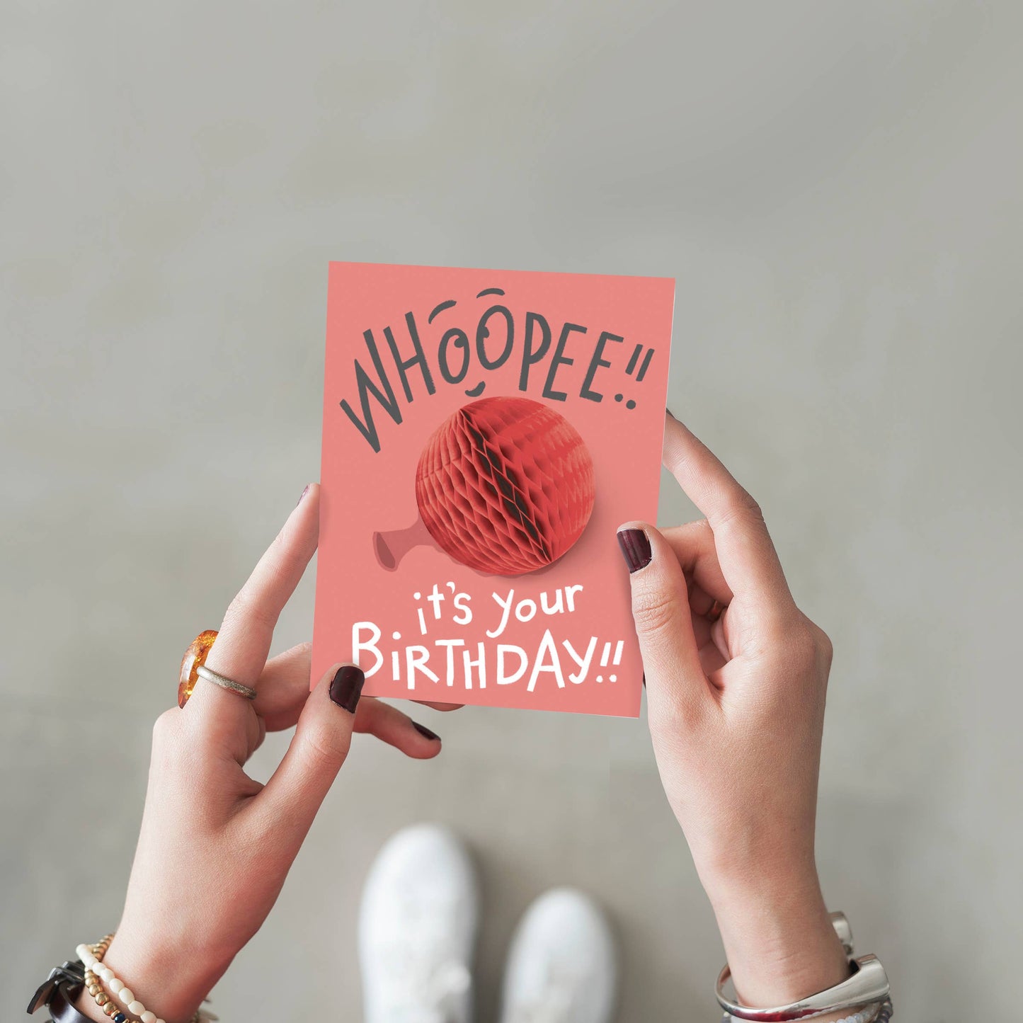  Whoopee Pop-up Card -  Birthday
