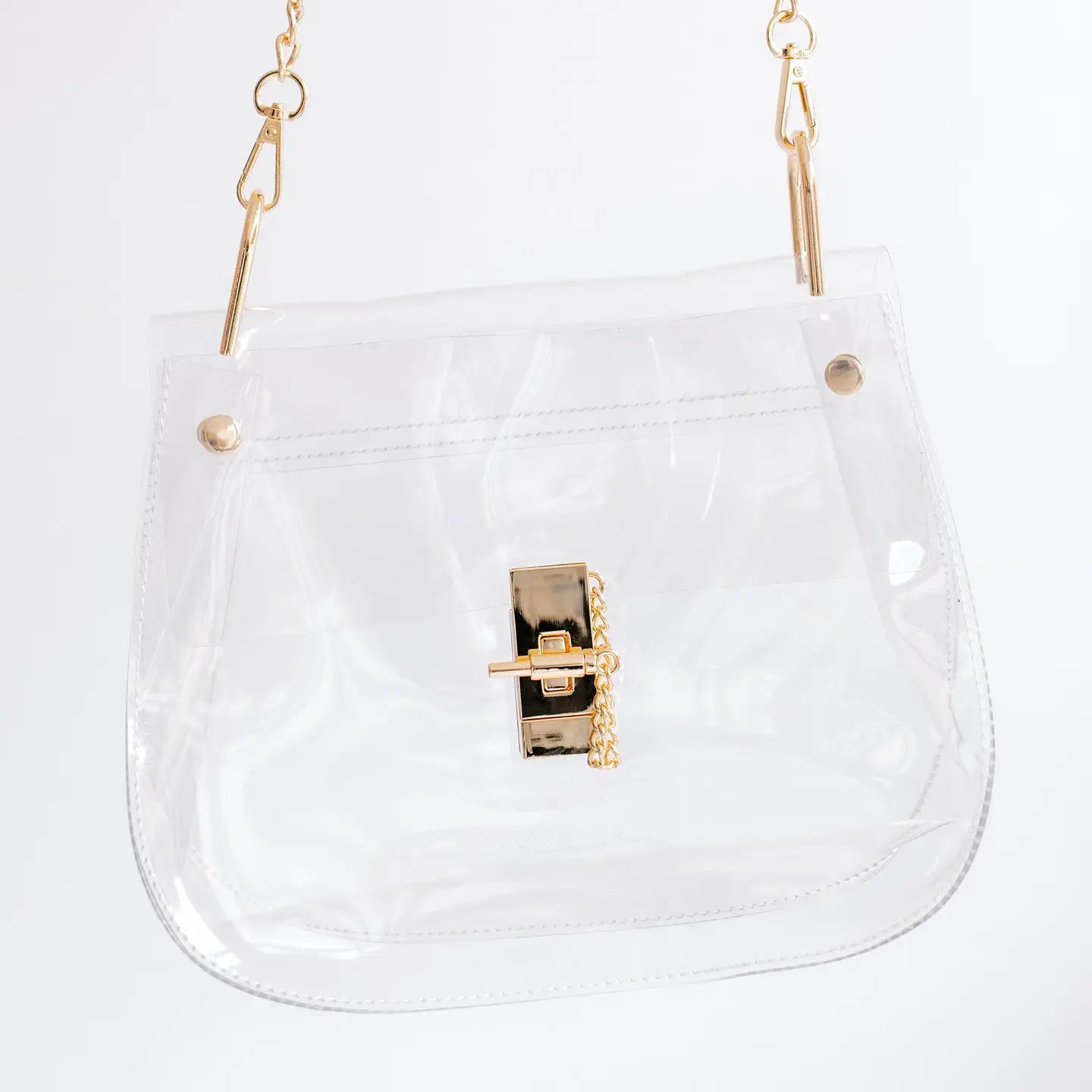 The Ginger Stadium Bag | Clear Stadium-Approved Crossbody Handbag