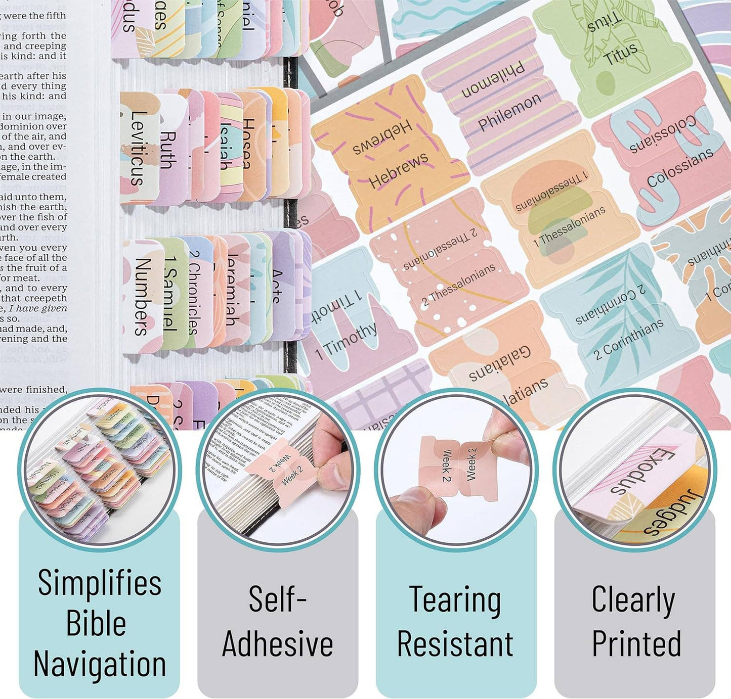 Bright Bible Tabs
