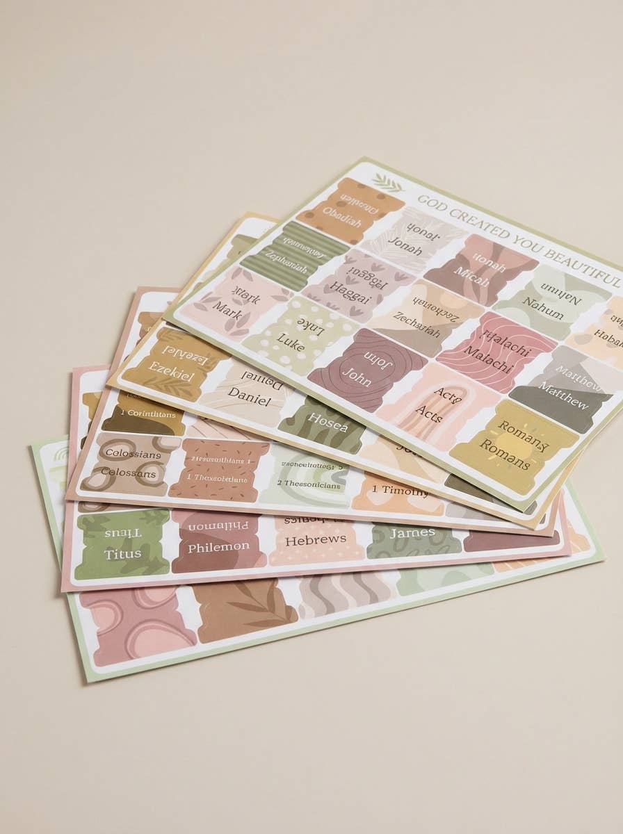 Laminated Bible Tabs