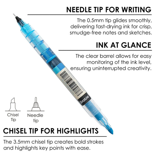 Vivid Splash Notetaking Pen Set