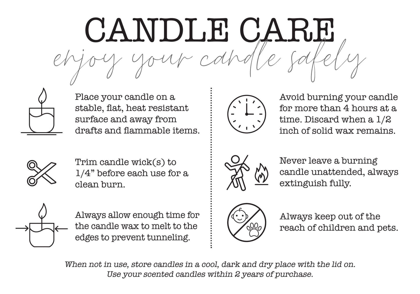 Rake, Pile, Leap | Statement Candle