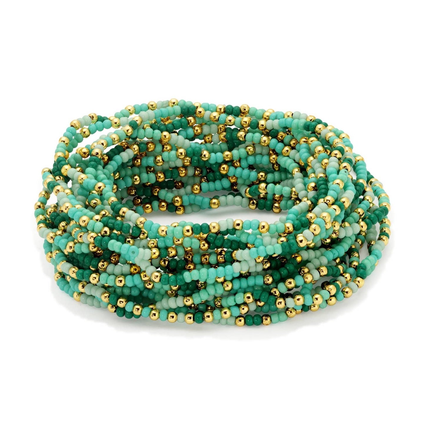 Asst 2mm Stretch Seed Bead Bracelets