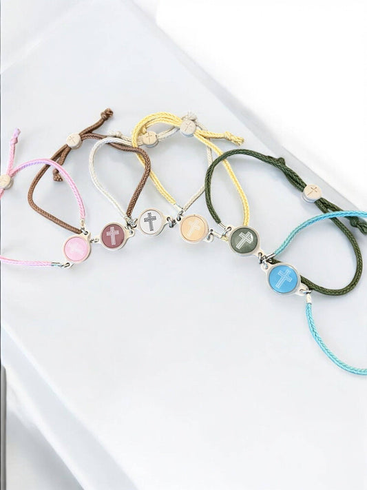 Tap to Pray Handmade Bracelet