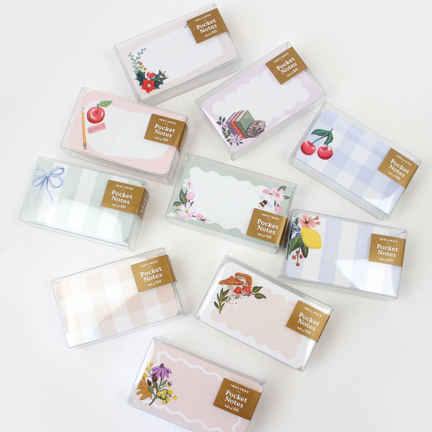 Lemon Stripe Pocket Notes™