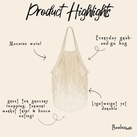 Organic Cotton Net Produce Bag