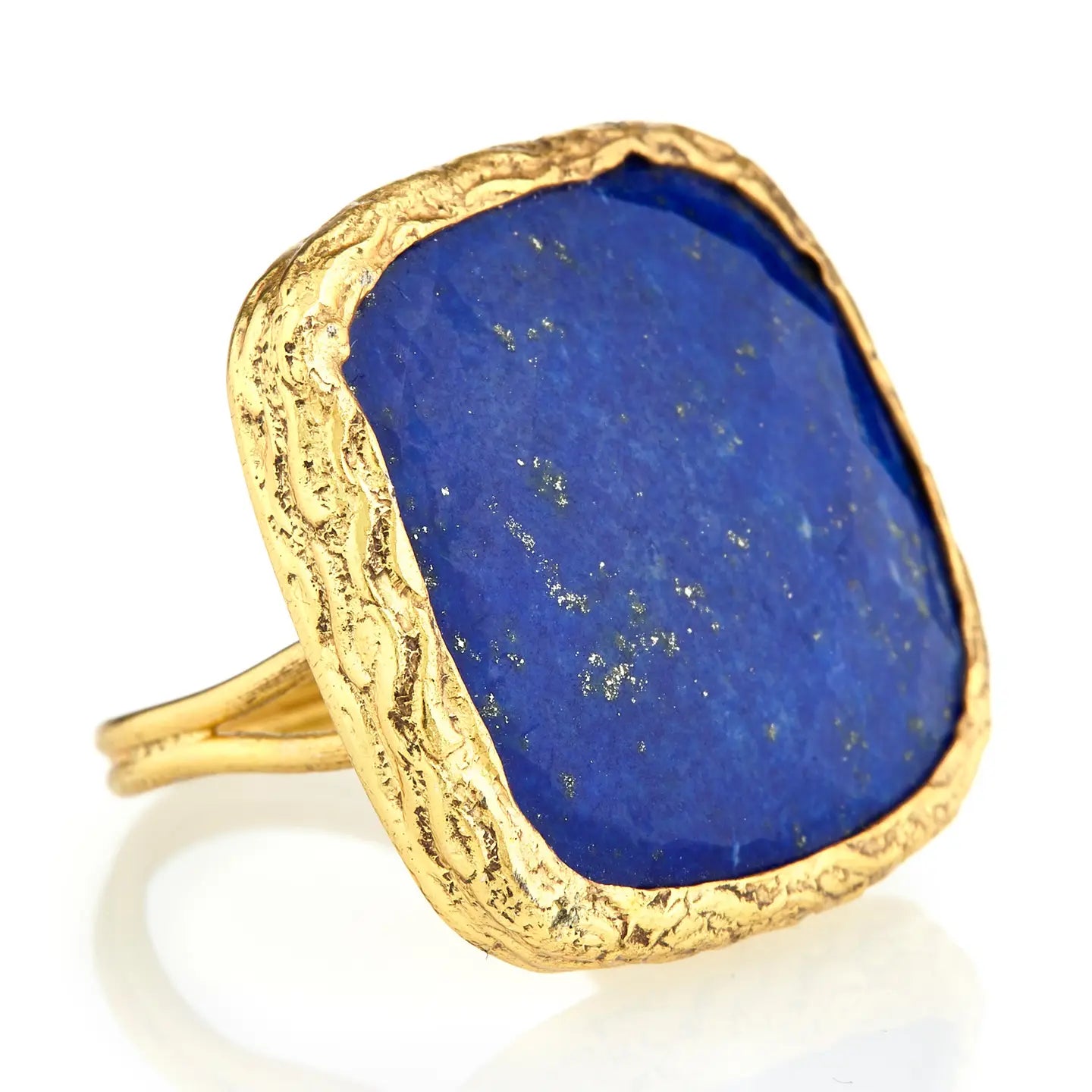 Elyssa Bass Designs Sapphire Large Square Gemstone Ring