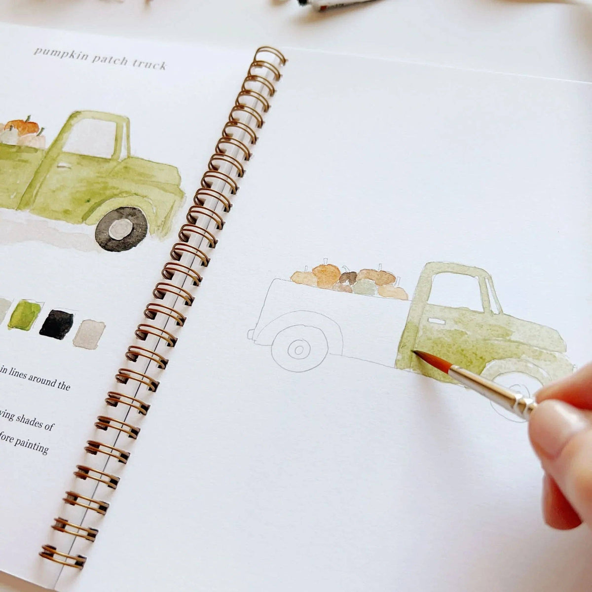 Emily Lex Autumn Watercolor Workbook