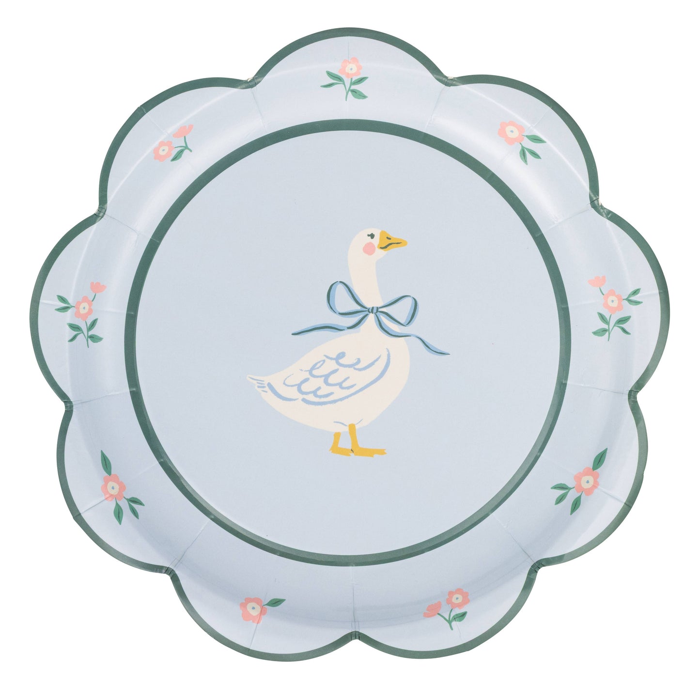 Garden Goose Plates