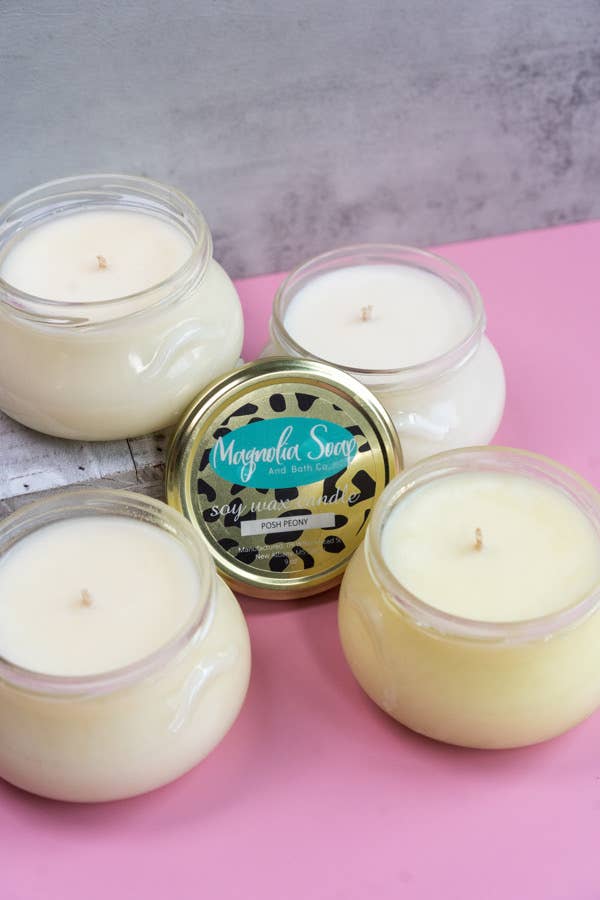 Soy Candles: Magnolia / 4oz