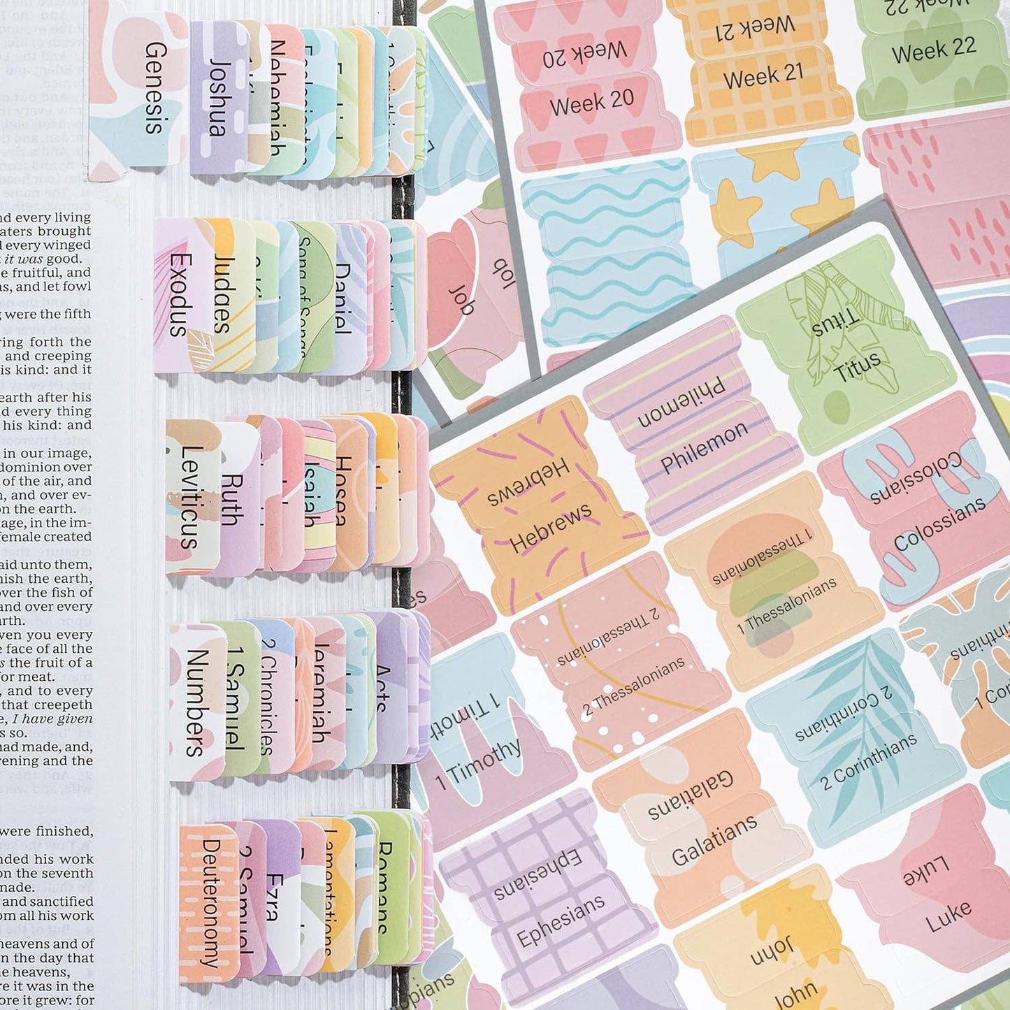 Bright Bible Tabs