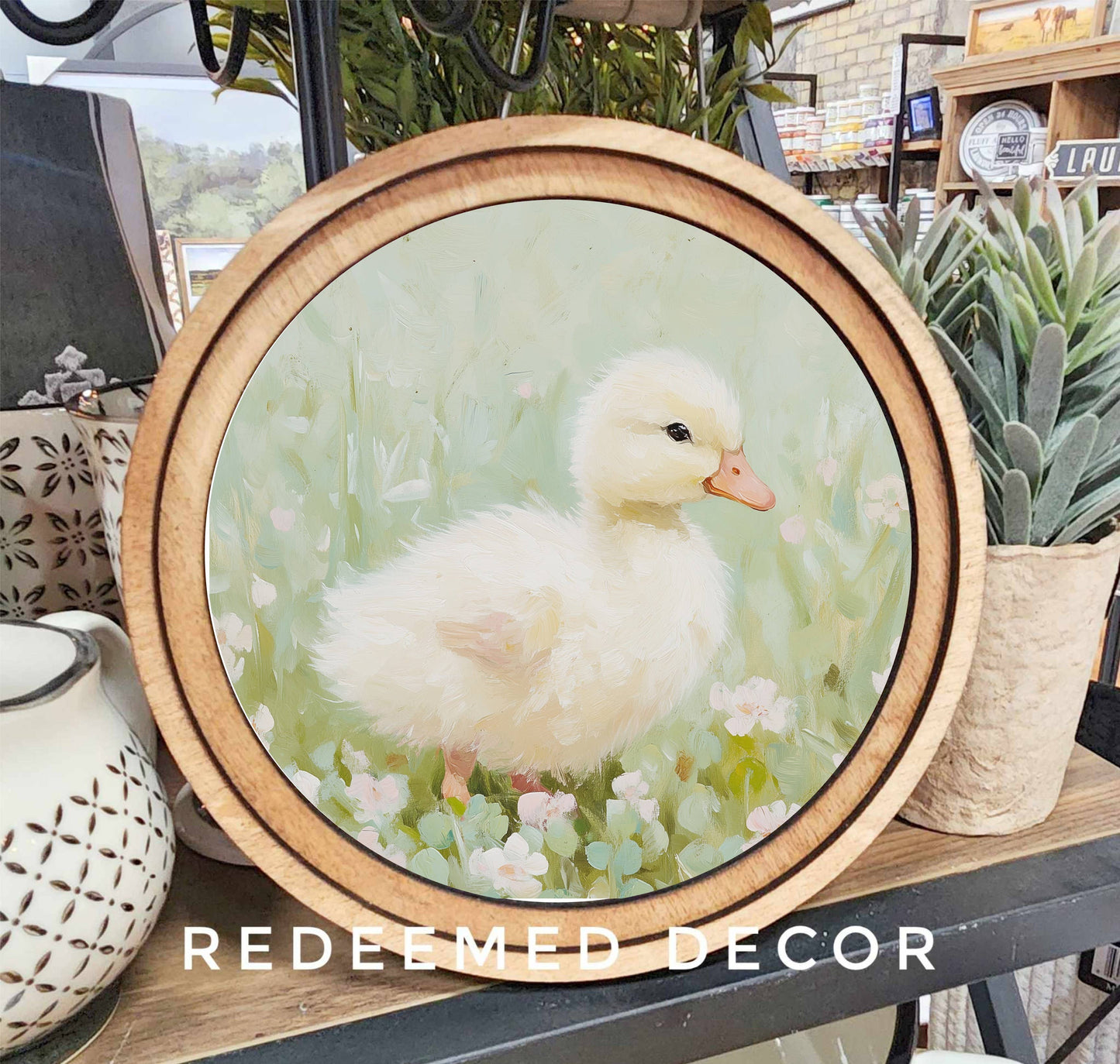 Fluffy Duckling Art