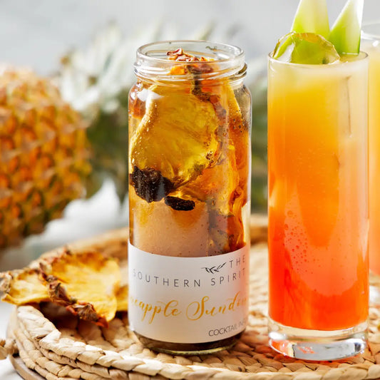 The Southern Spirit Cocktail & Mocktail Infusion Jar
