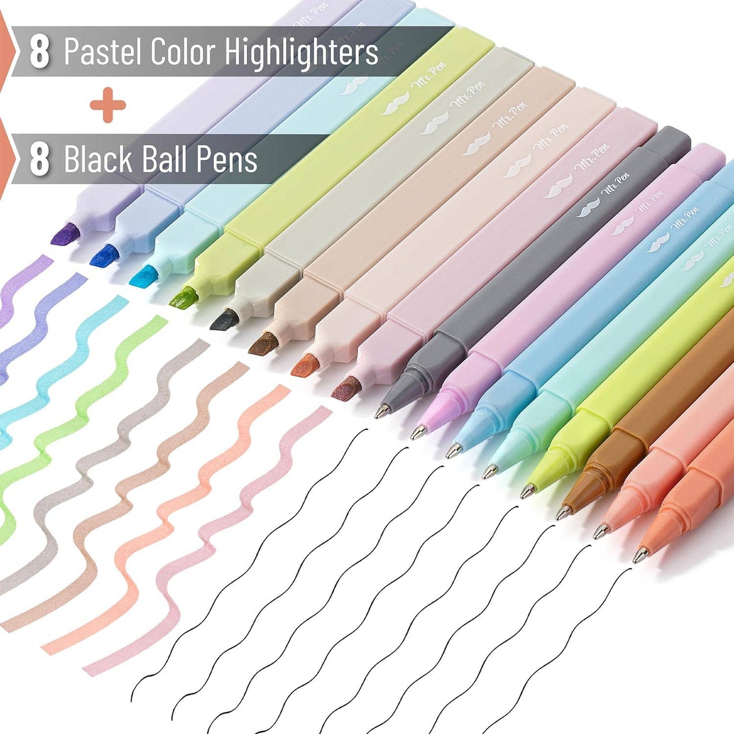 Pastel Bible Highlighters & Pens