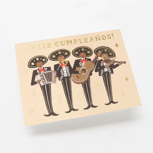 Mariachi Birthday Card