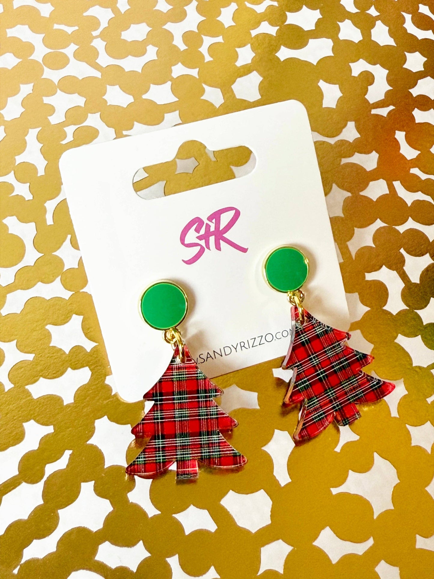 Red Plaid Petite Tree
