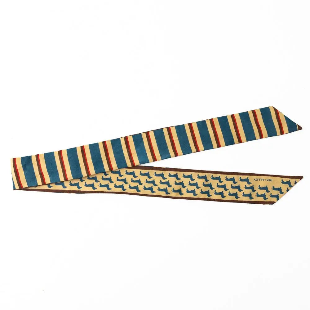 The Doxie Cotton Twilly Scarf