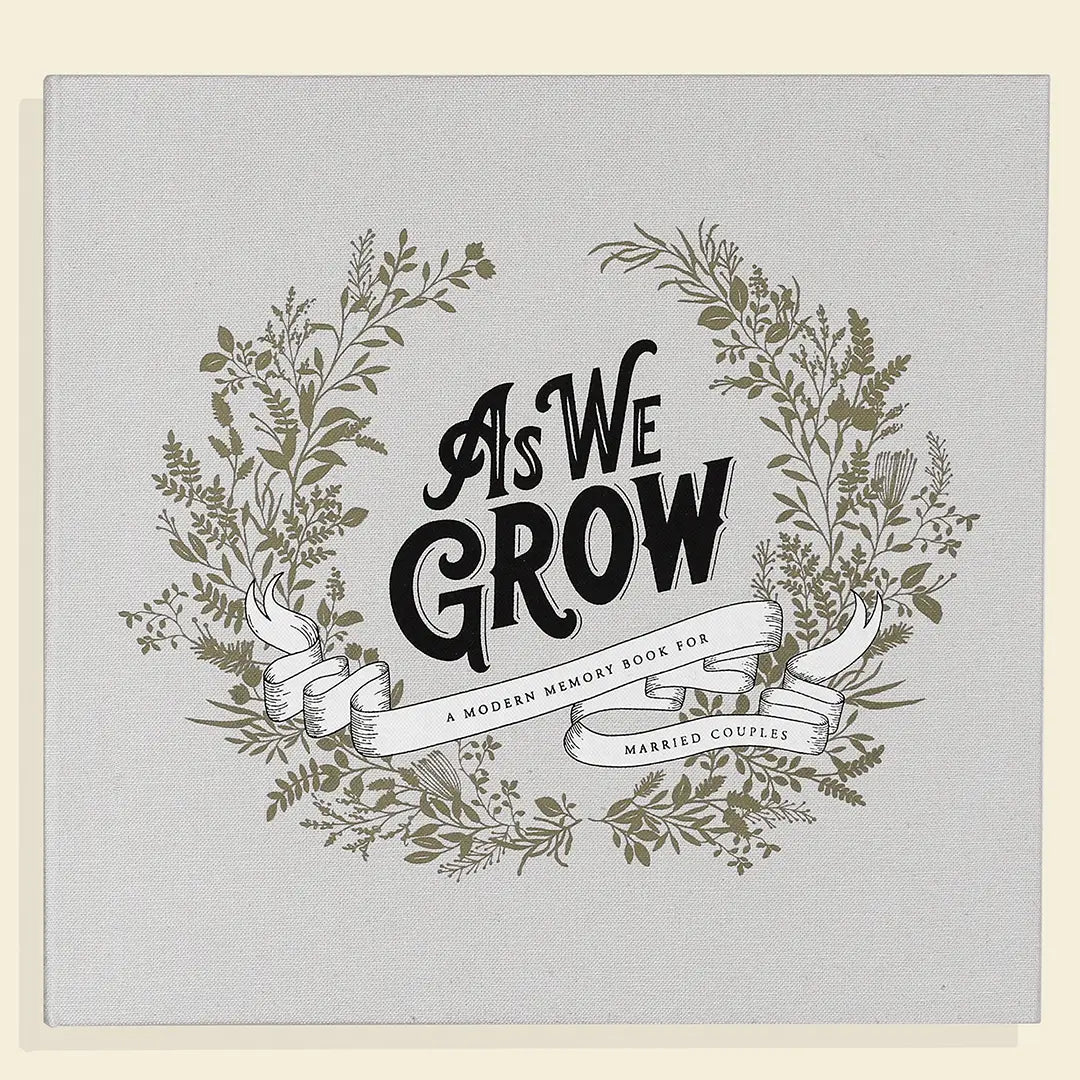 As We Grow: Memory Book For Couples (Wedding)