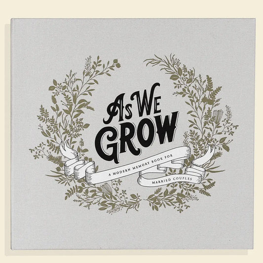As We Grow: Memory Book For Couples (Wedding)