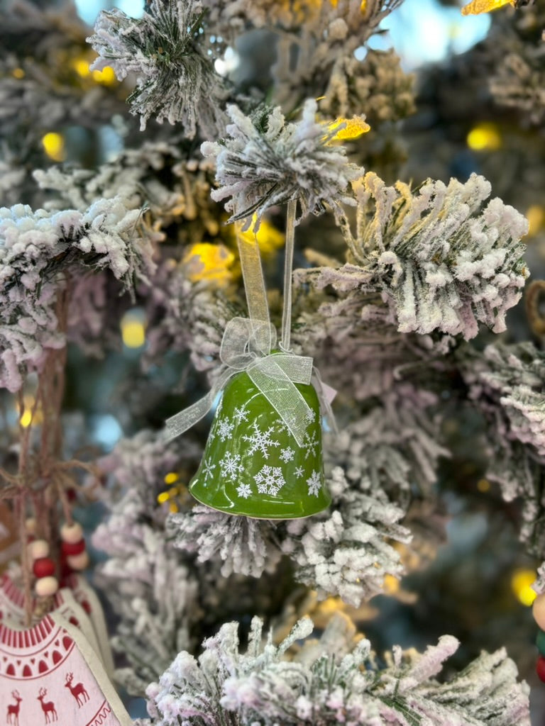 Ceramic Bell Ornament