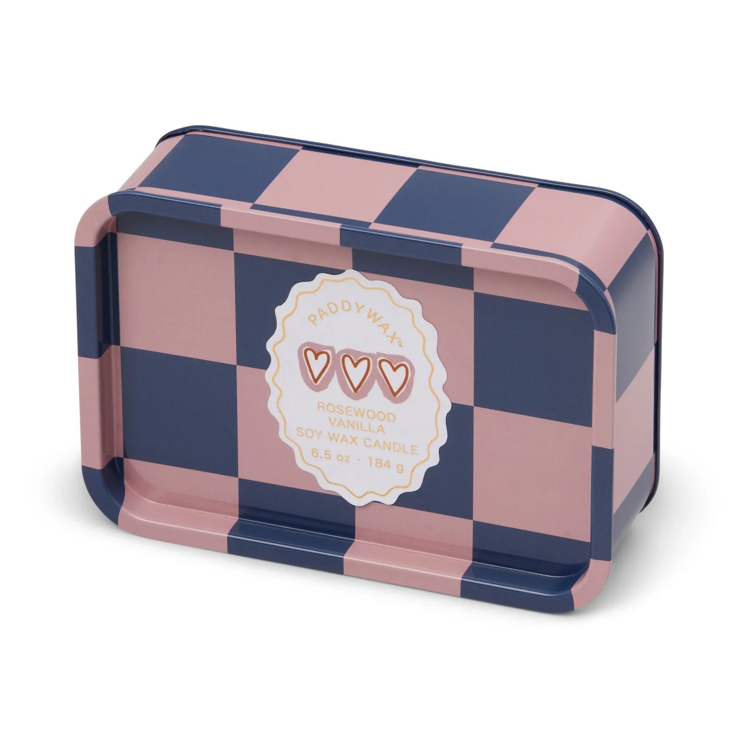 Rosewood Vanilla Tin Candle