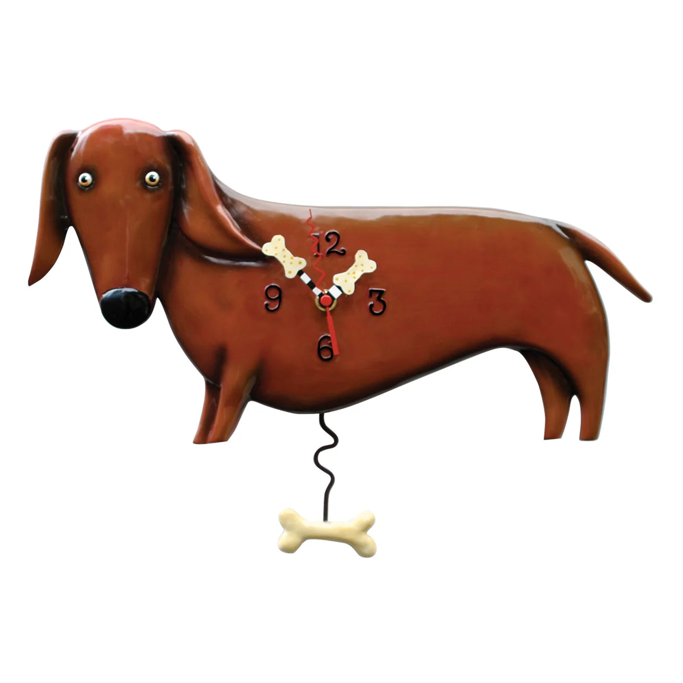 Oscar the Dachshund Clock