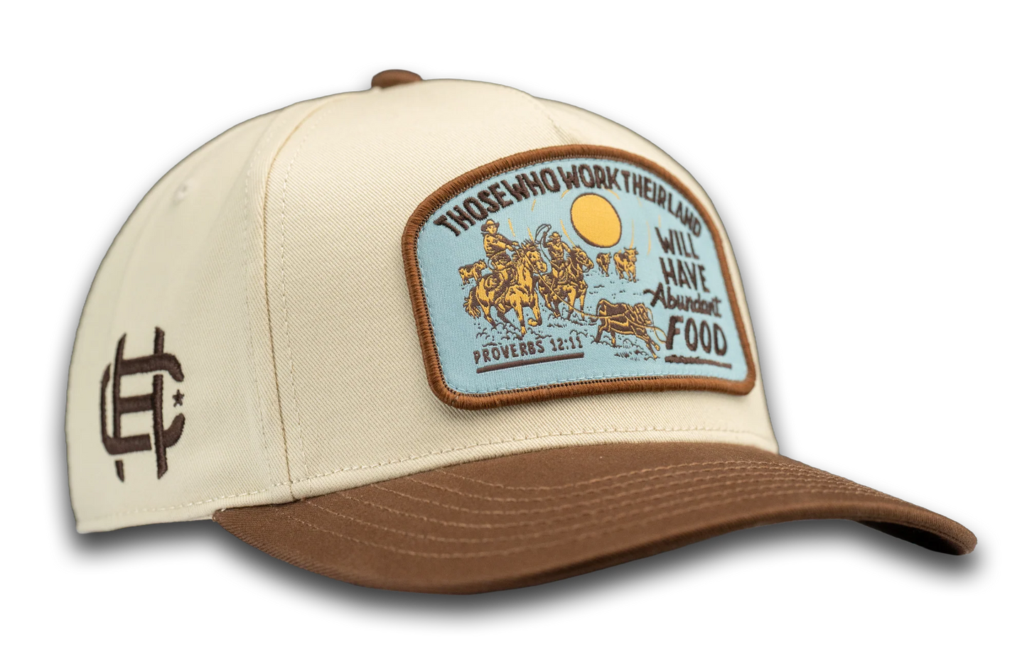 Cowboy Hustle "Abundant Food" Christian Snapback Hat