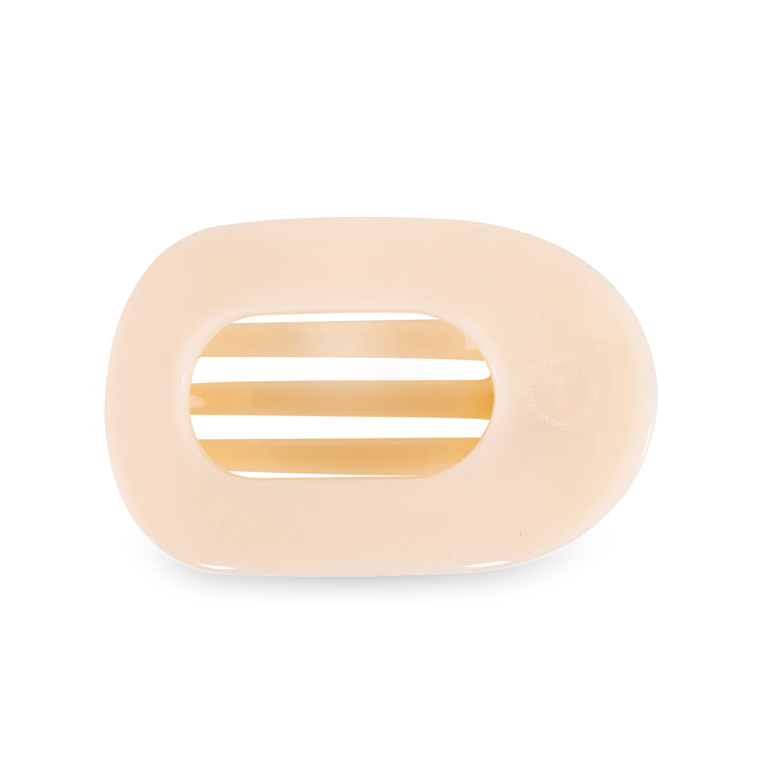 TELETIES Flat Round Hair Clip
