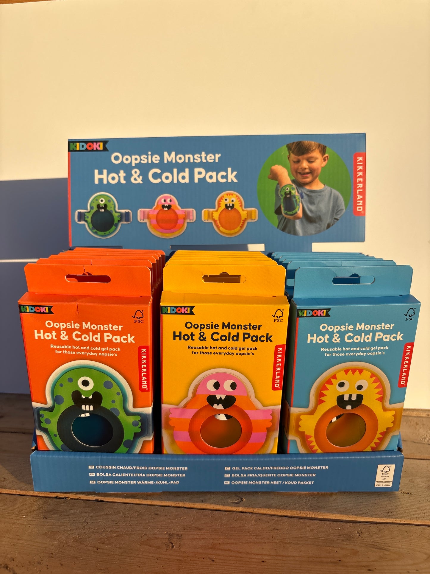Oopsie Monster Hot & Cold Pack
