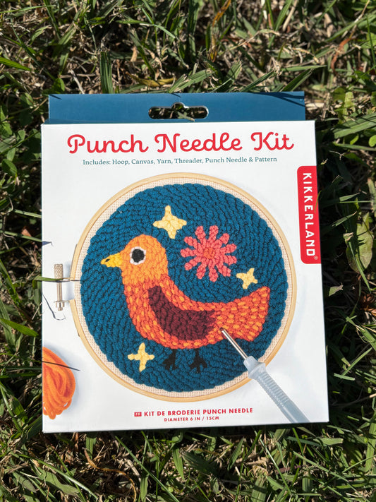 Bird Punch Needle Kit