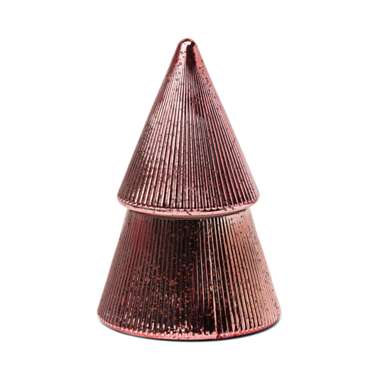 Paddywax Pink Mercury Christmas Tree Candle