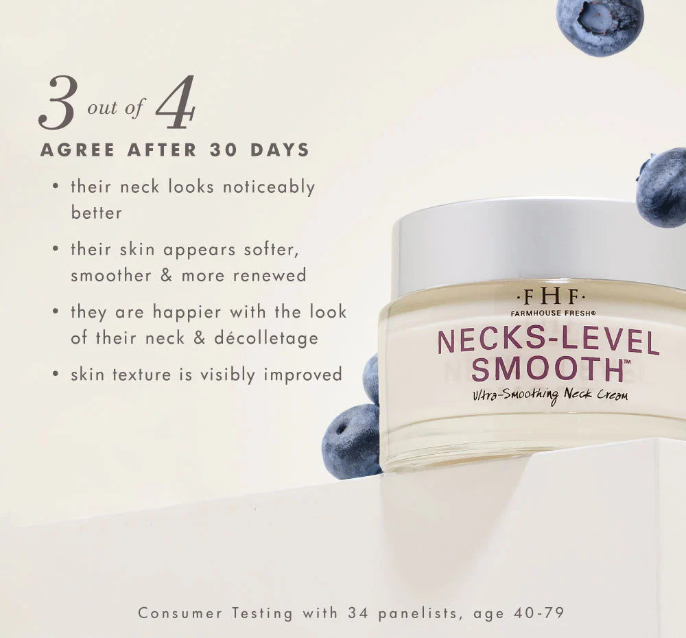NECKS-LEVEL SMOOTH™ ULTRA-SMOOTHING TRIPLE EFFECT NECK CREAM