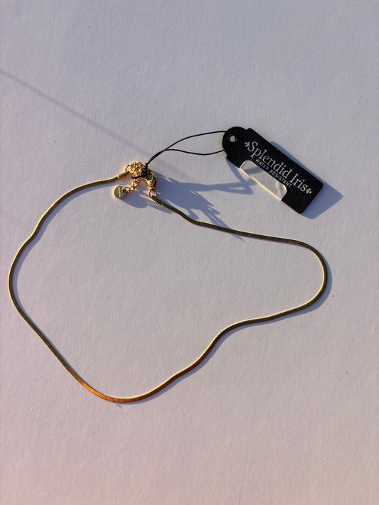 Slim Chain Necklace Gold WR