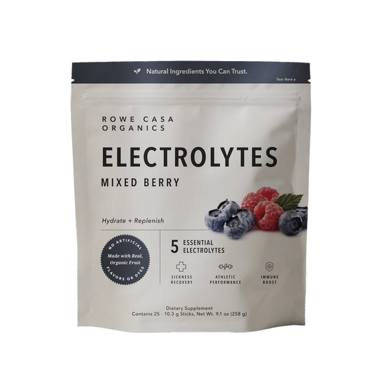 Rowe Casa Mixed Berry Electrolytes | 25 Serving Stick Pack