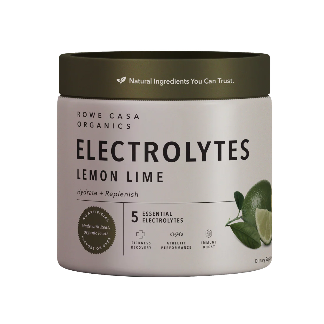 Rowe Casa Lemon Lime Electrolytes Canister