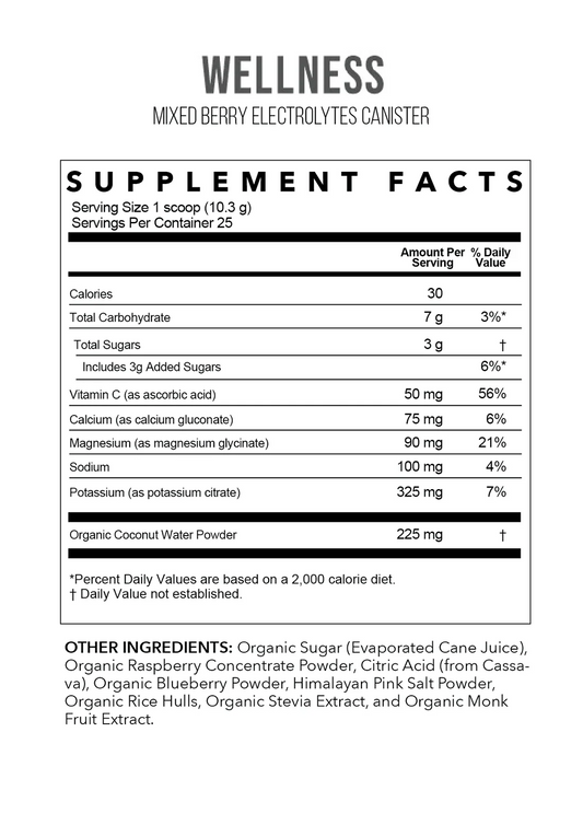 Rowe Casa Mixed Berry Electrolytes Canister
