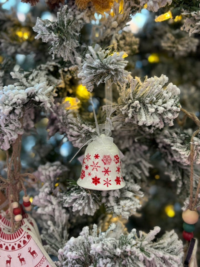 Ceramic Bell Ornament